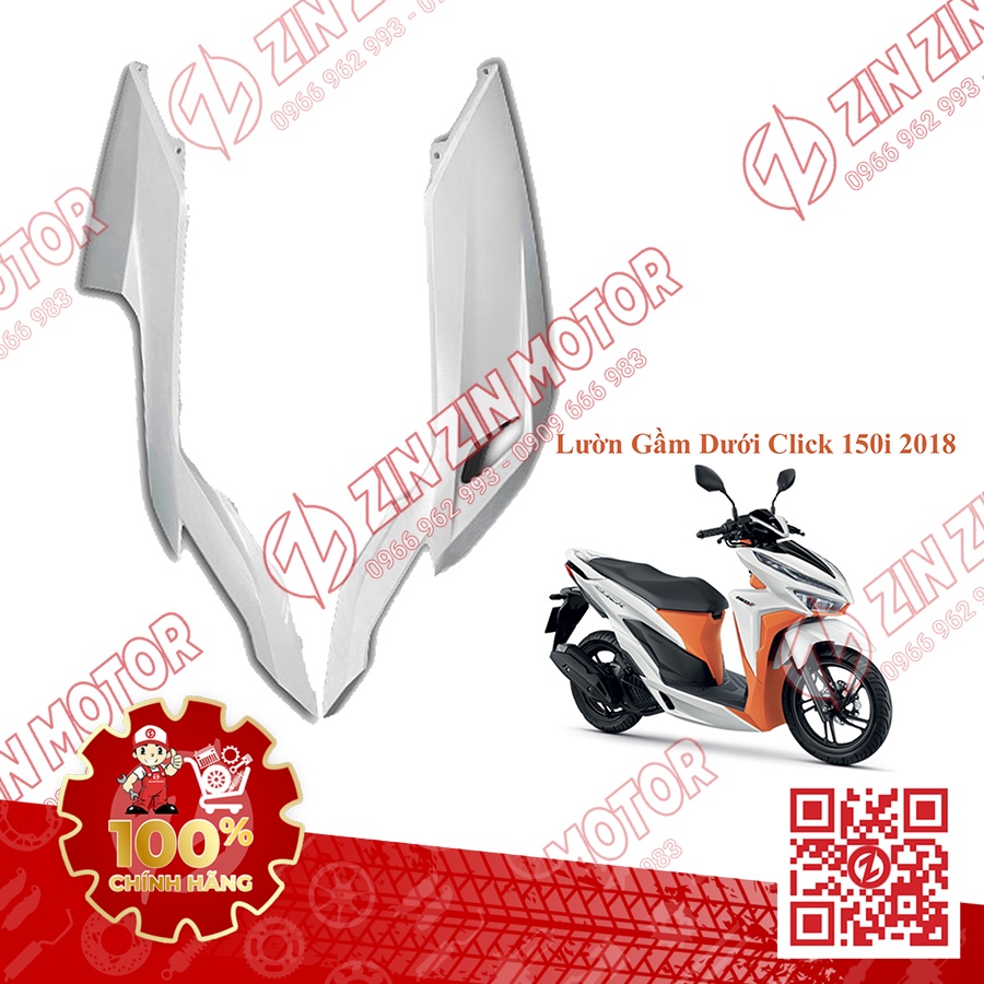 Lườn Gầm Dưới Vario 150 K59J , Vario 125 K60R , Click 150i 2018, Click 125i 2018 Chinh Hãng