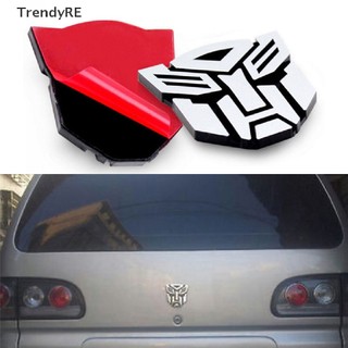 Sticker Logo Transformers 3D Dán Trang Trí Xe Hơi