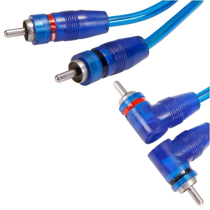 Dây Cáp Khuếch Đại Âm Thanh RCA 60A 8GA Chuyên Dụng Cho Loa Xe Hơi