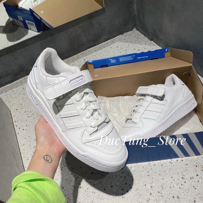 GIÀY ADI.DAS FORUM84 ALL WHITE QUAI DÁN LAI AU DA THẬT [ FULL BOX + FREE SHIP ]