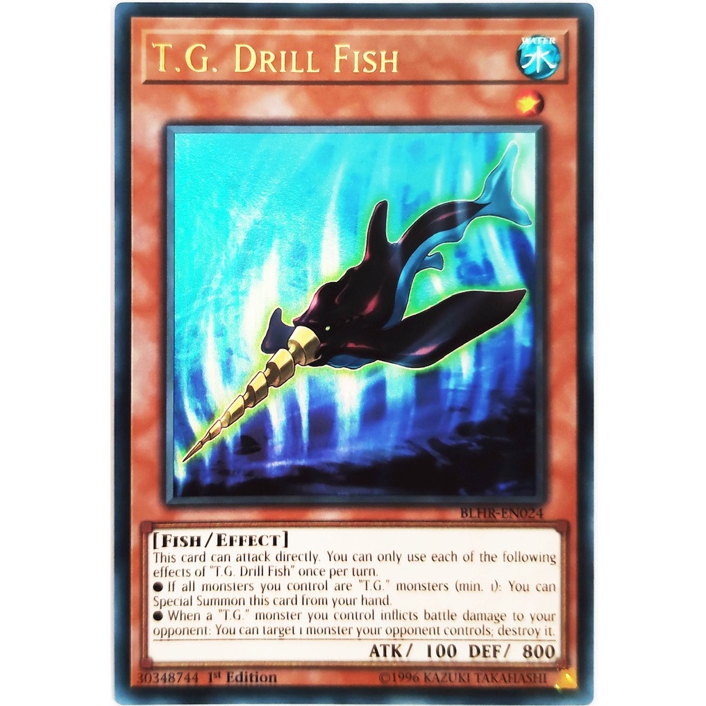 [Thẻ Yugioh] T.G. Drill Fish |EN| Ultra Rare