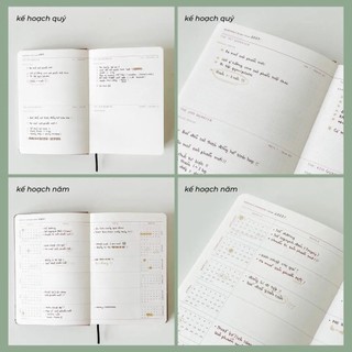 Sổ PLANNER CRABIT 2023 - Combo 2 Sổ Monthly Planner A5 và Weekly Planner A6