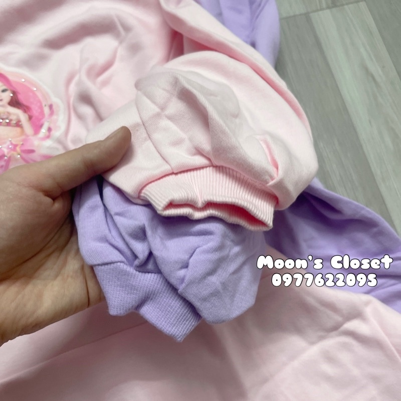 HQ- Áo Váy nỉ đuôi cá xuất dư size 100-140