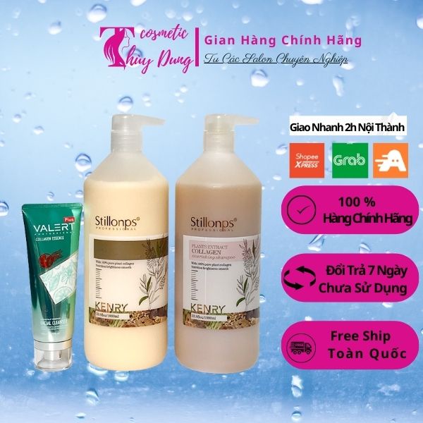 Dầu gội dưỡng sinh STILLONPS KENRY 1000ML hương thảo mộc, hương nước hoa