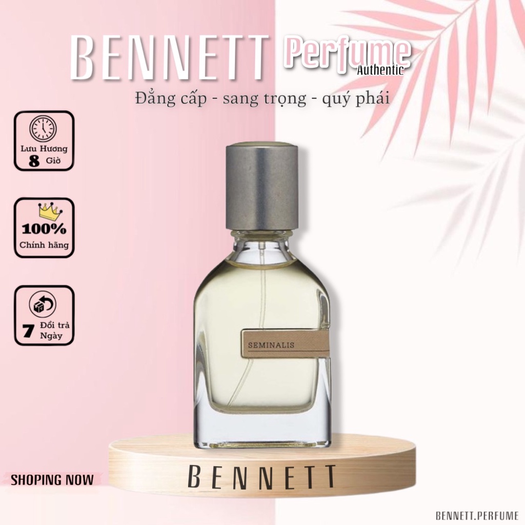 - 𝐁𝐄𝐍𝐍𝐄𝐓𝐓 - Nước hoa unisex | ORTOPARISI Seminalis