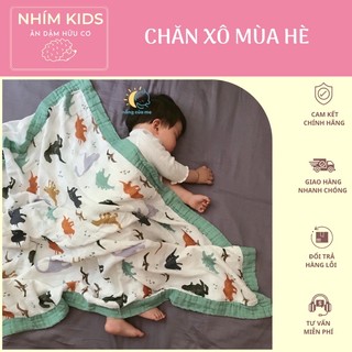 Chăn xô Eden sợi tre Kiluta 4 lớp (110x110cm) cho bé