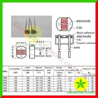 Quang Trở CDS 5mm