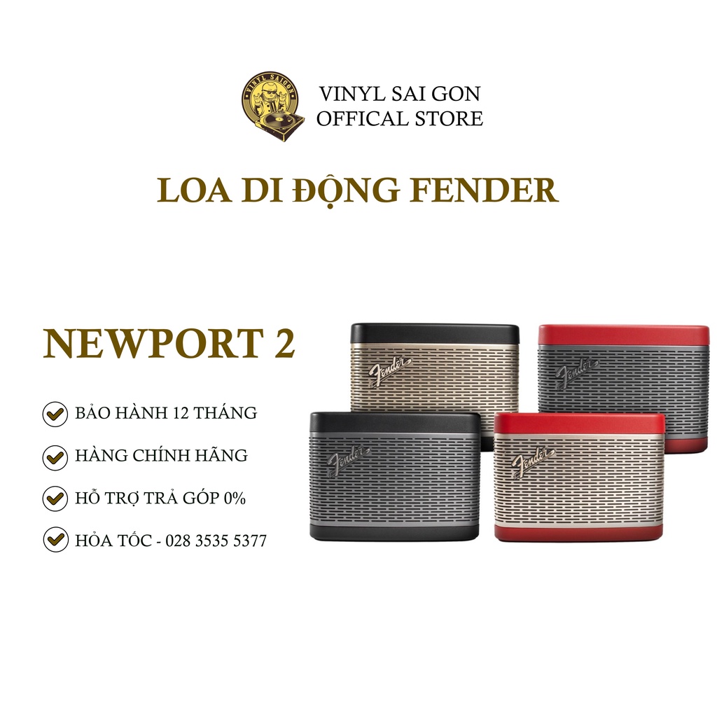 Loa Di Động Fender Newport 2 - Bảo Hành Chính Hãng 12 Tháng