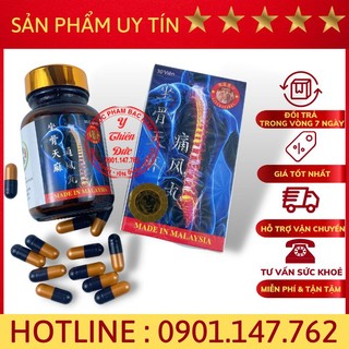 Toạ cốt thiên ma thống phong hoàn Malaysia lọ sành nắp vàng–Hỗ trợ xương khớp