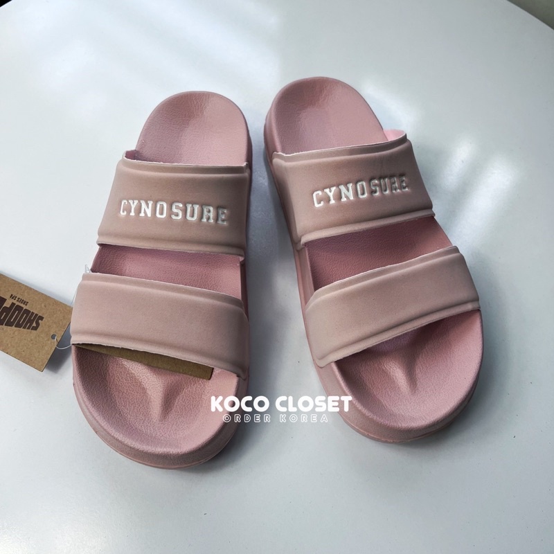 Dép Shoopen Casual Sandal quai kép màu hồng