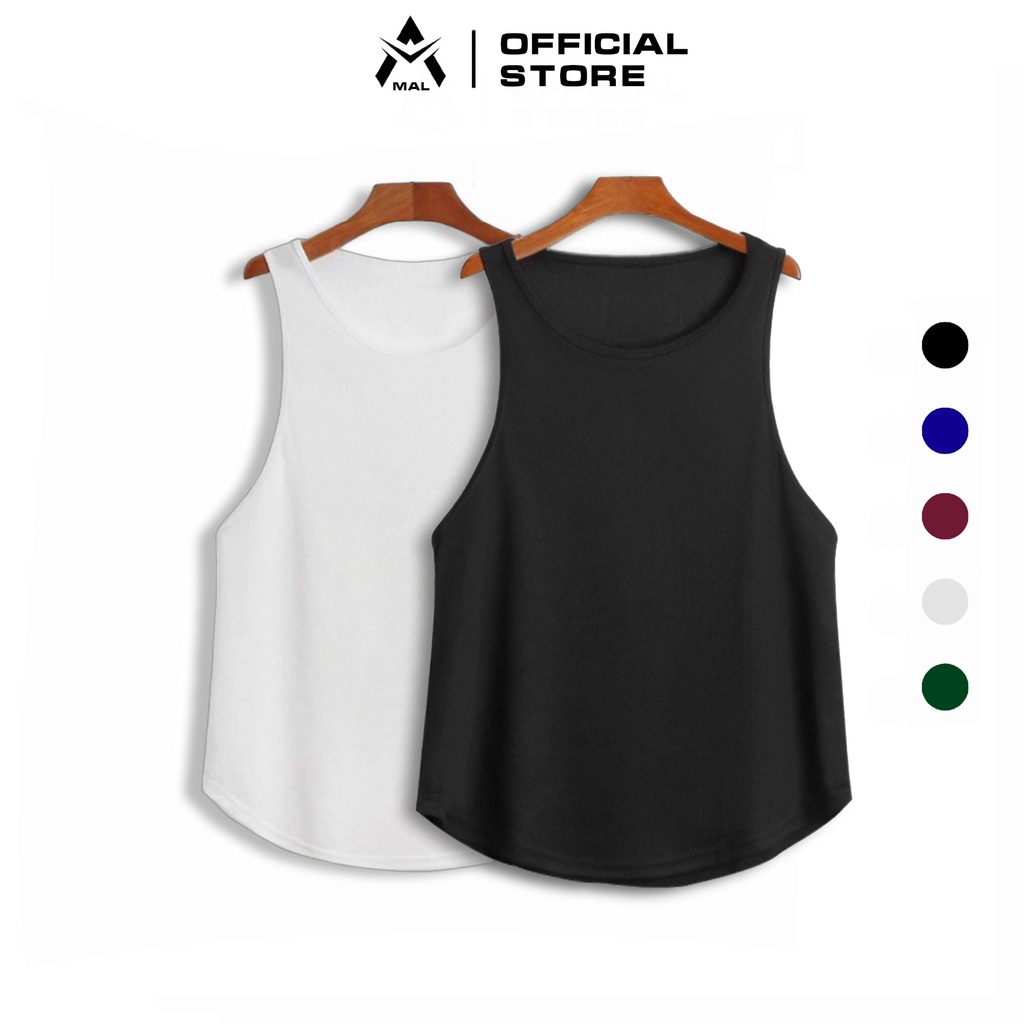 Áo Thun Trơn Ba Lỗ Tank Top thể thao nam thoáng khí mát mẻ -MALBL001- MAL STORE