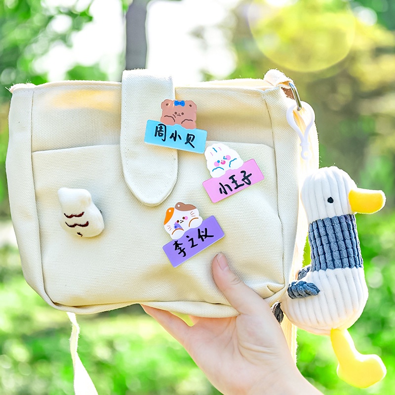 Huy Hiệu Cài Áo Bằng Acrylic In Họa Tiết Hoạt Hình Dễ Thương Dùng Làm Quà Tặng Cho Bé