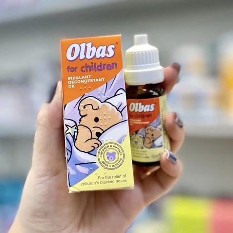 [Hàng chuẩn  - Nội địa ] Tinh dầu xông Olbas Oil cho bé từ 3 tháng trở lên (3M+)