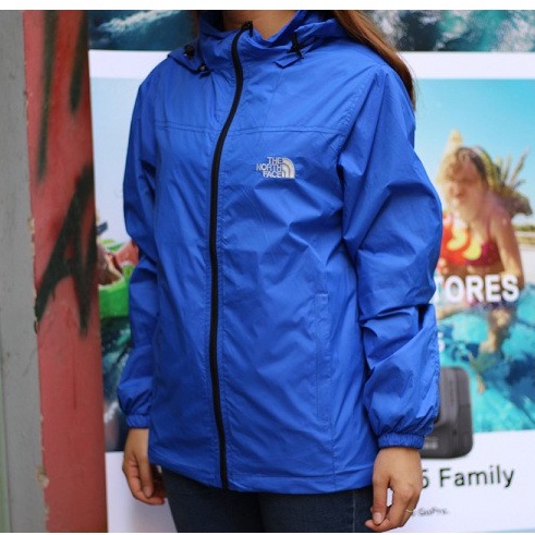 Áo khoác gió nam nữ 1 lớp The North Face chống nắng nước gió size châu á