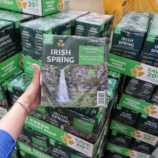 Xà bông cục Irish Spring ( lốc 20 cục ) mẫu mới