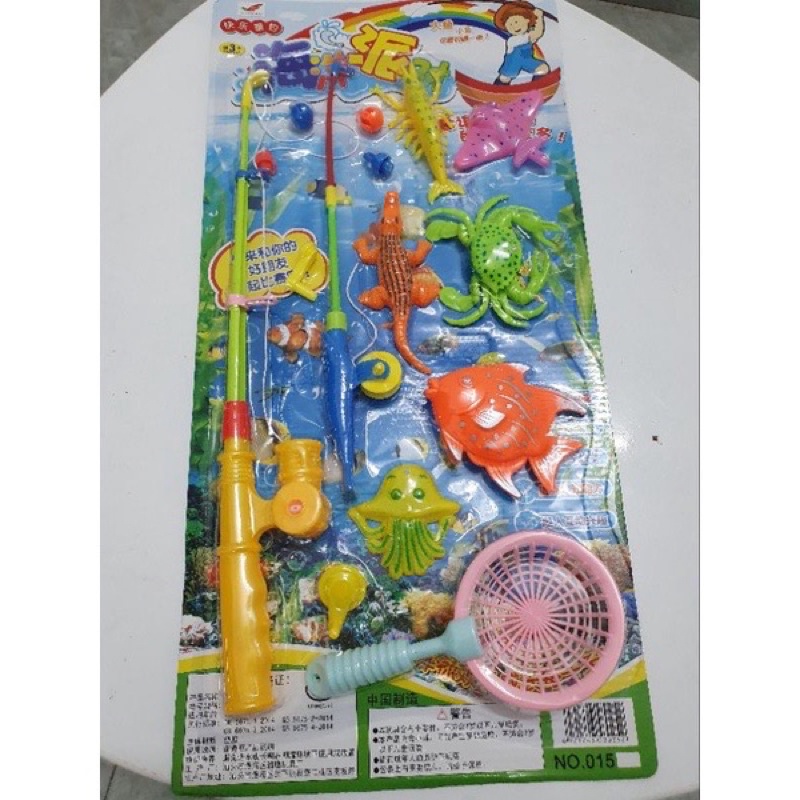 Đồ chơi câu cá cho bé, câu cá 2 tầng