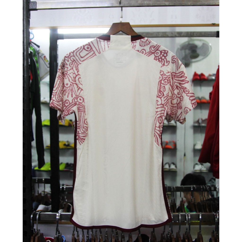 Bộ quần áo bóng đá Đt Mexico mùa WC 22/23 - Bản Player hàng Thái - Mexico Trắng Đỏ sân khách