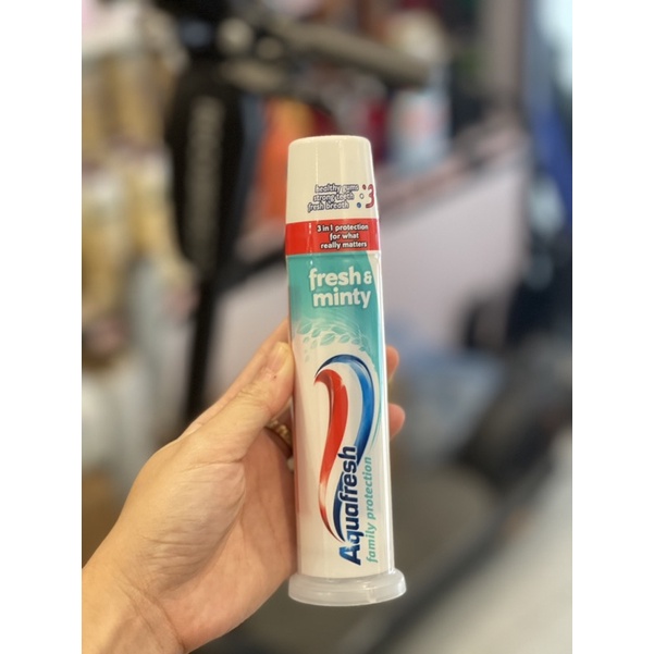 Kem đánh trắng răng Aquafresh 100ml - Hàng PHÁP chính hãng .