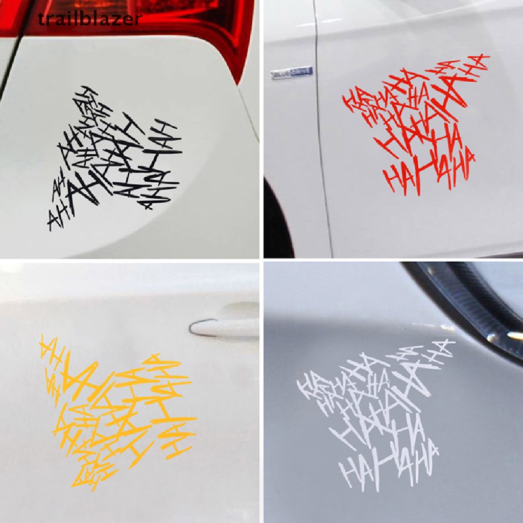 Đề Can Phản Quang Chữ trailblazer HAHAHA Trang Trí Mũ Bảo Hiểm / Thân Xe Hơi / Xe Máy UIO