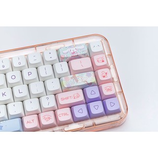 Cinnamon keycaps XDA profile Dye-Sublimation PBT keycap 140keys
