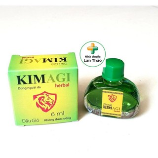 Dầu gió kim agi chai 6ml chính hãng giá tốt