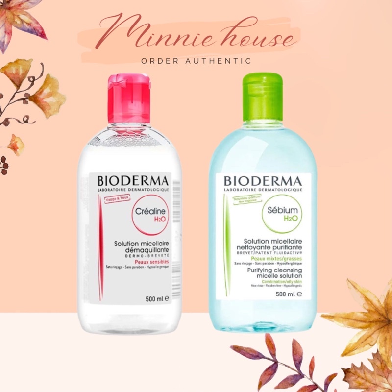 Tẩy trang Pháp chính hãng Bio.derma 500ml