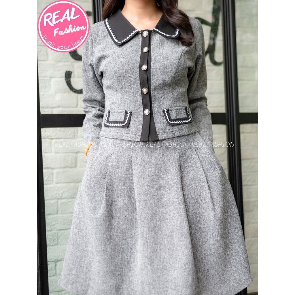 SET VÁY ÁO DẠ SANG TRỌNG, BỘ ÁO VÁY DẠ 3 MÀU CAO CẤP BIG SIZE TỪ 40-77KG