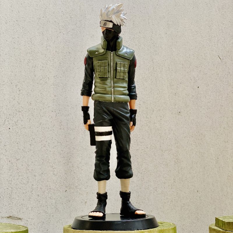 Kakashi 29CM - Mô hình Hatake Kakashi cực nét đã repaint lại tóc trắng bạc - Hokage đệ lục Kakashi - Naruto Figure