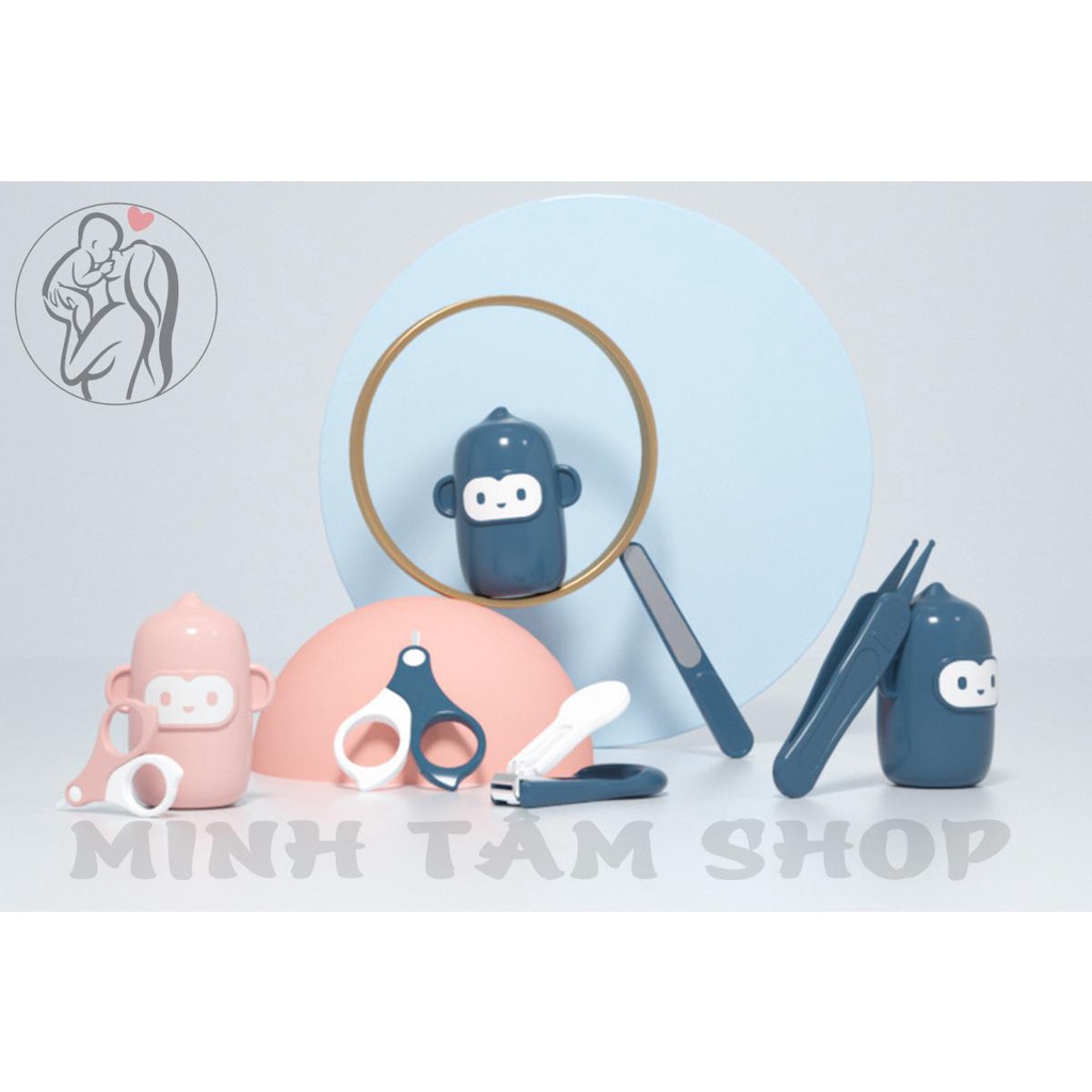 Bộ Cắt Móng Tay 4 Chi Tiết Beideli Cho Bé