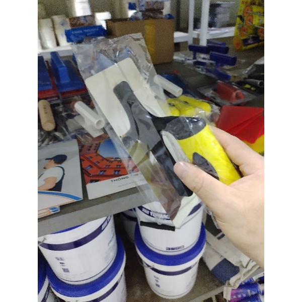 Bay vuông inox làm sơn bả sơn hiệu ứng, sơn bê tông, vân gai - 24