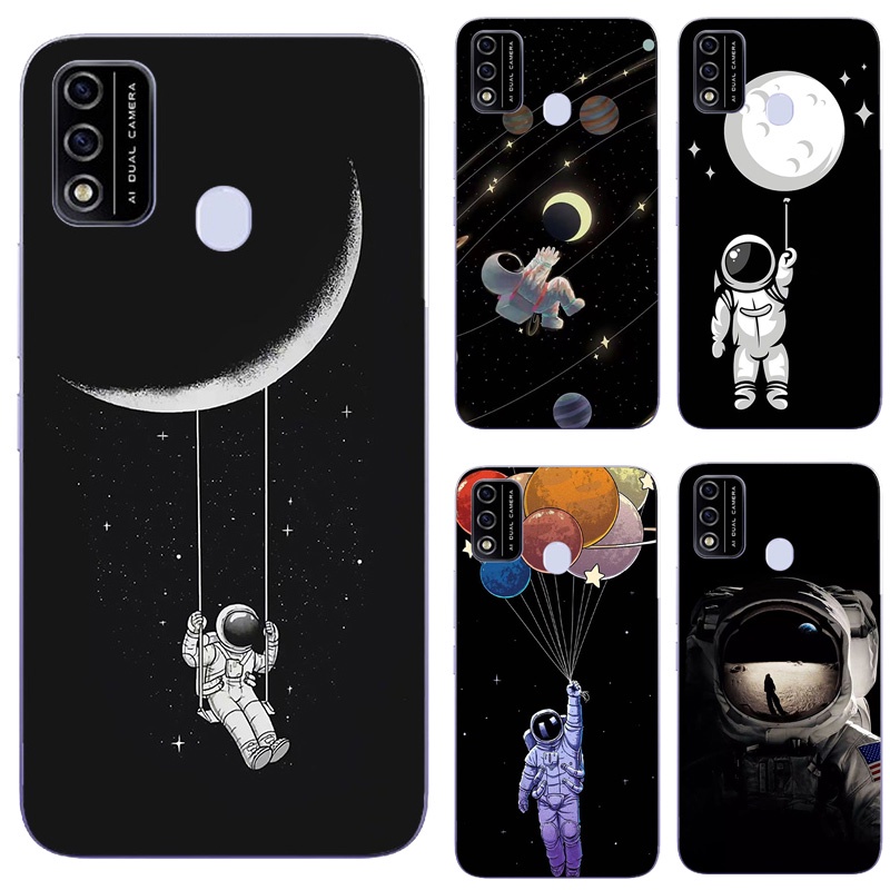 Ốp Điện Thoại HD Hình Phi Hành Gia Cho Itel A48