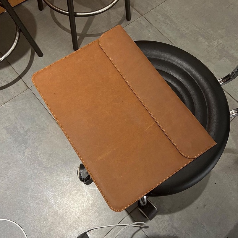 (ORDER) Túi đựng da cho Ipad Macbook unisex Handmade Cover Onetothree