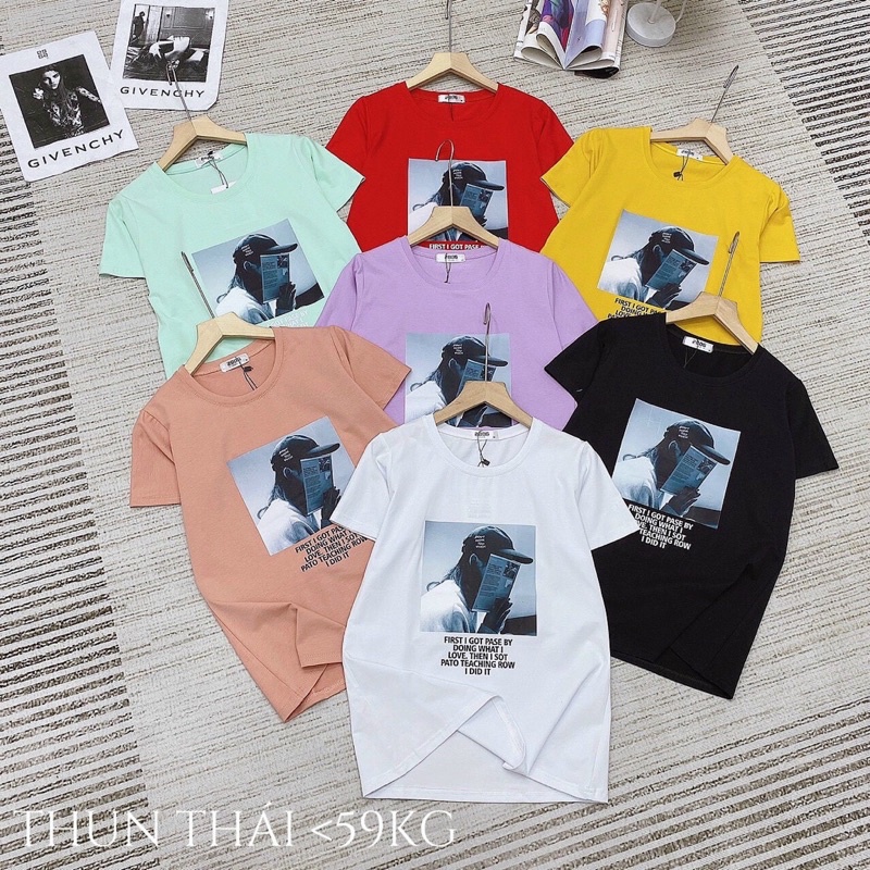 Áo thun thái form vừa 40-60ki hàng siêu đẹp siêu rẻ