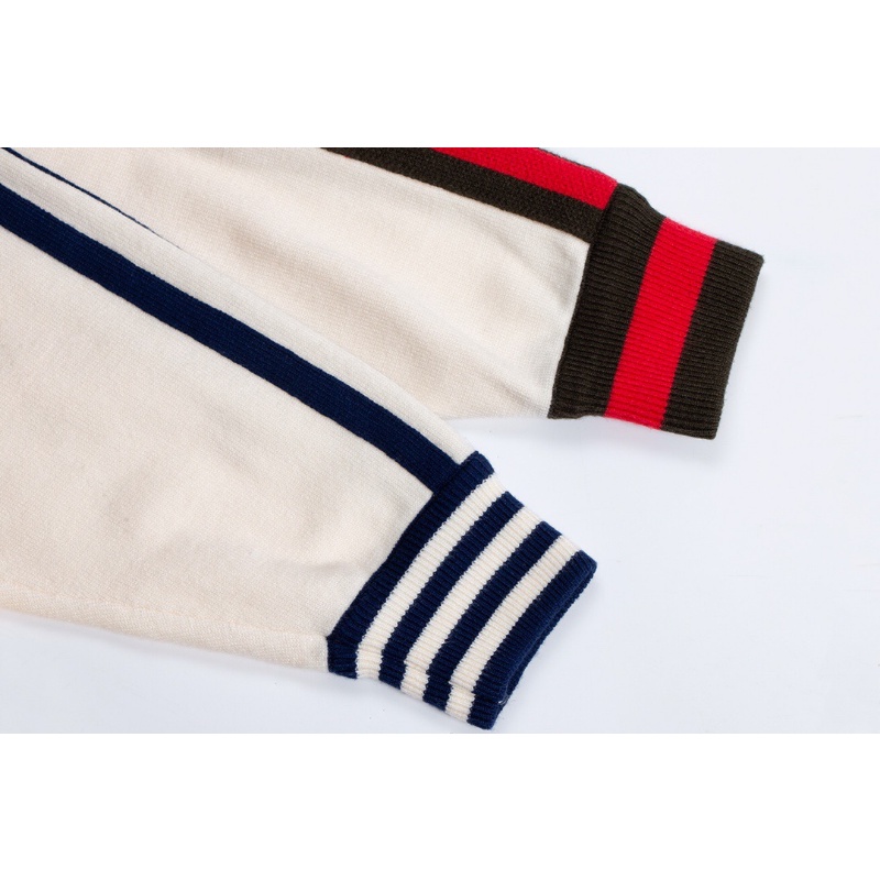 Áo Khoác Cardigan Thêu Logo Adidas X Gucci 100% Chính Hãng Thời Trang Cho Nam Và Nữ