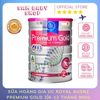 Sữa Bột Hoàng Gia Úc Premium Gold Số 2 Bổ Sung Vitamin, Khoáng Chất Cho Trẻ Royal AUSNZ 900g