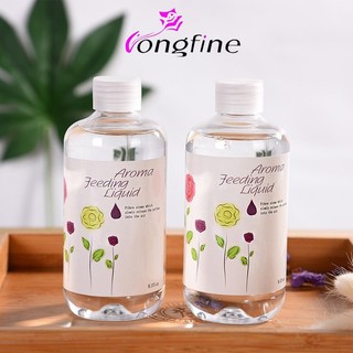 Chai bổ sung tinh dầu thơm phòng và khử mùi LONGFINE dung tích 260ML - Tặng 5 que gỗ mây khuếch tán tinh dầu