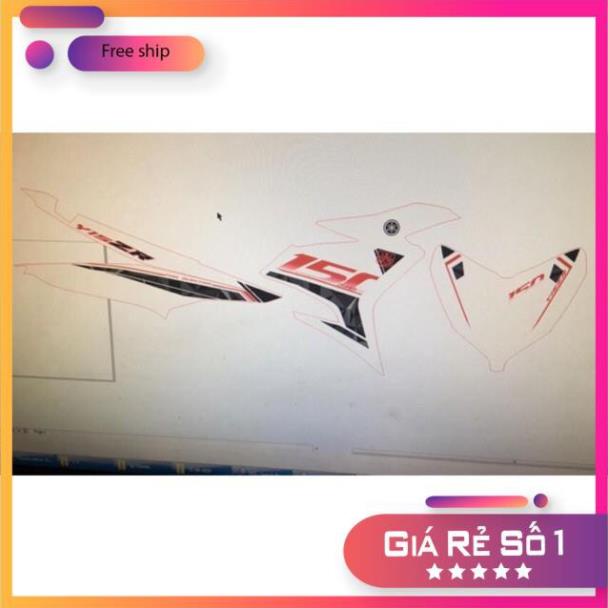 FREE SHIP + QUÀ TẶNG Tem rời xe Exciter 150 dán xe trắng