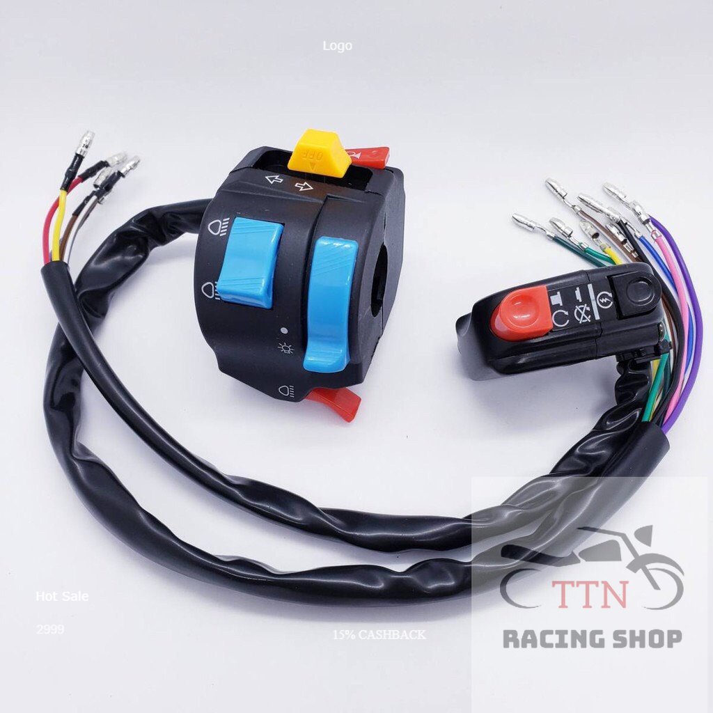Công Tắc Cùm FZ Gắn Mọi Dòng Xe