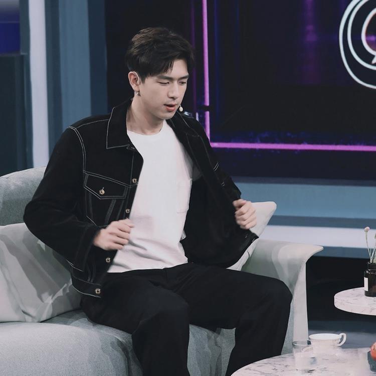 Áo Khoác Jean Dáng Ôm Thời Trang Mùa Thu Dành Cho Nam Size Lớn lelaki