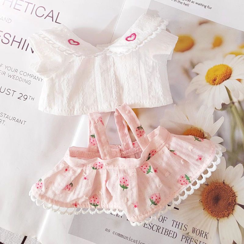 Búp Bê Em Bé Mặc Váy Cotton 20cm 20cm Thiết Kế Dễ Thương