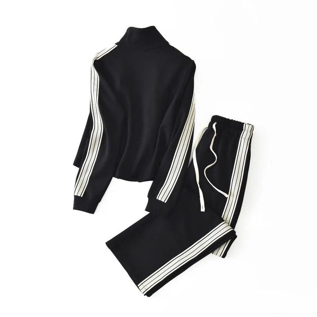 Bộ Đồ Cotton Hai Món Thời Trang Mùa Thu Hàn Quốc 2022 Cho Nữ