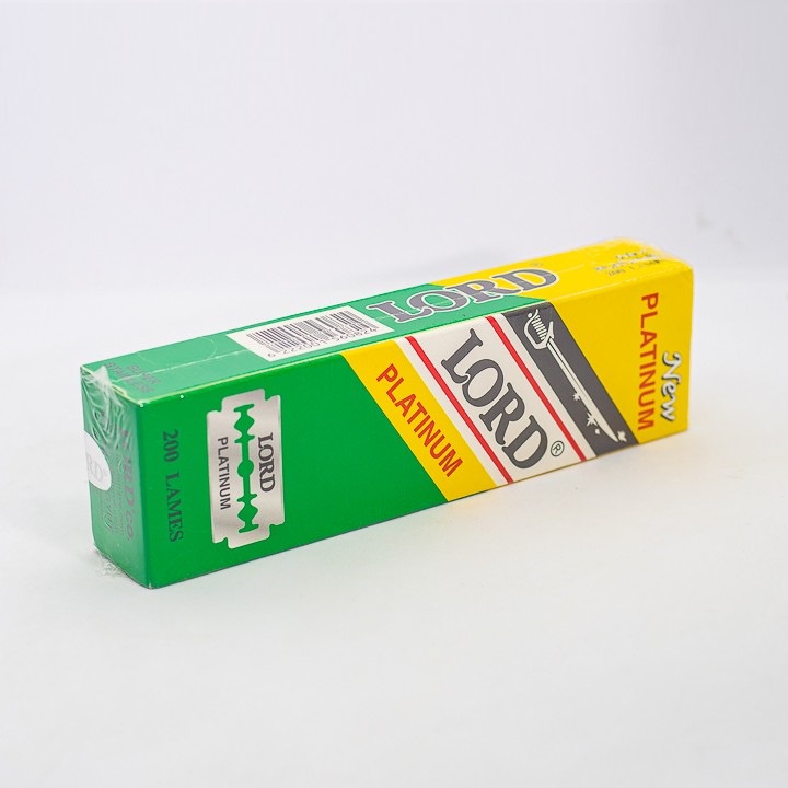 Dao Lam Lord 1 Cây 200 Lưỡi Vỉ dao lam cạo dâu Sắc Bén Chính Hãng