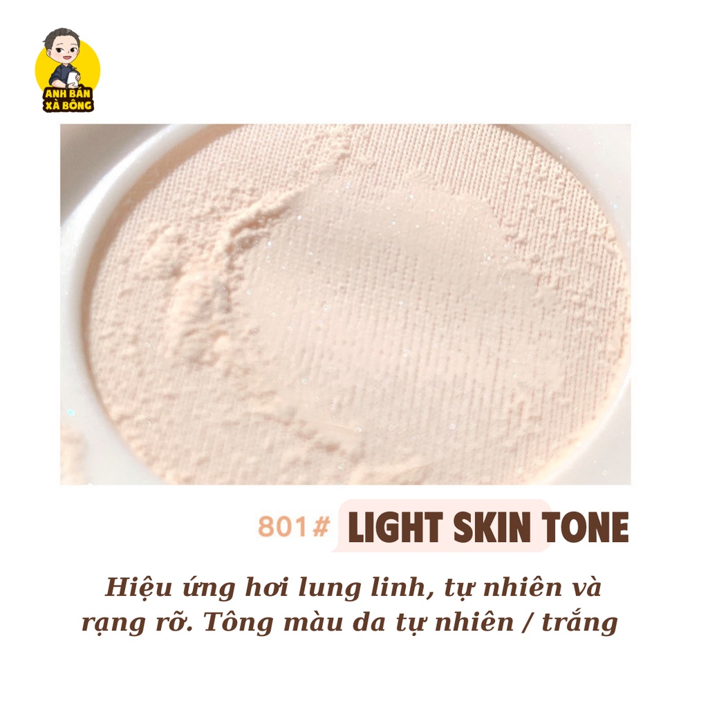Phấn Phủ Kiềm Dầu GOGO TALES Koi Play Lotus Loose Powder GT278