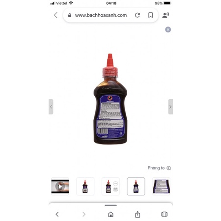 Tương đen Nam Dương chai 250g