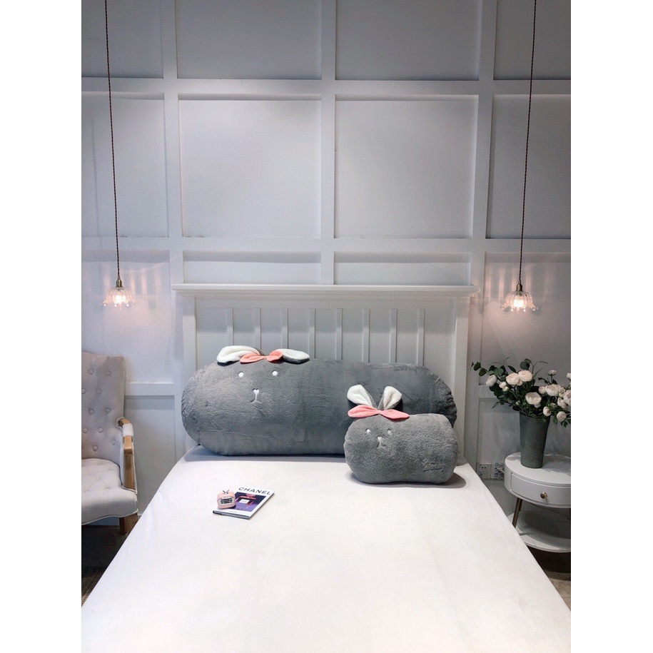 GỐI TỰA ĐẦU GIƯỜNG CAO CẤP - TRANG TRÍ PHÒNG NGỦ HÌNH TAI THỎ SIÊU XINH