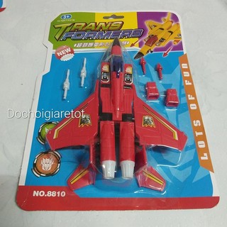 Đồ chơi lắp ráp máy bay biến hình robot 2in1 cho bé