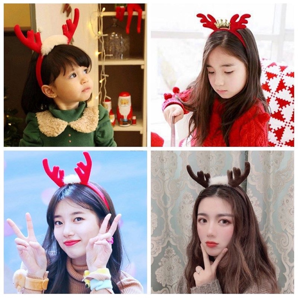 Bờm Noel Giáng Sinh Nhiều Mẫu Cho Bé Yêu