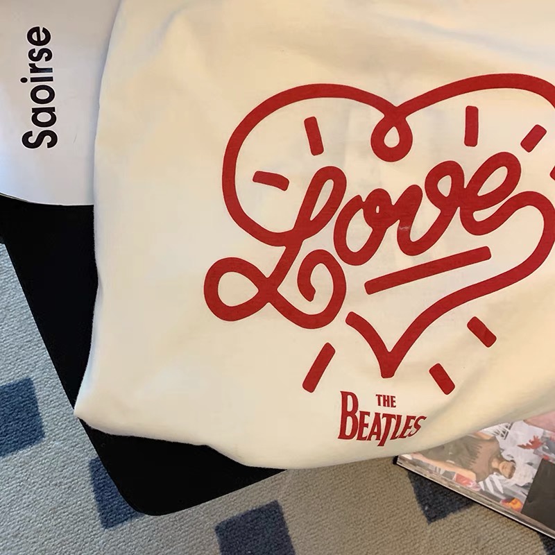 NRVP Áo Thun Unisex Dáng Rộng Tay Ngắn Phong Cách Hàn Quốc Thời Trang Mới 2023