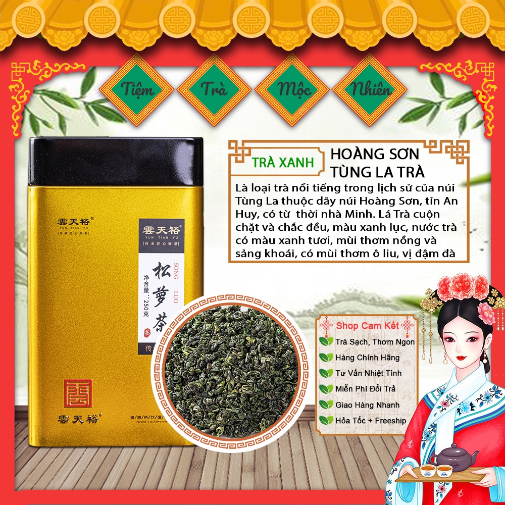 Trà xanh Tùng La Trà - 10 gram DÙNG THỬ - Trà ngon,đậm vị ngọt hậu, có mùi thơm ô liu