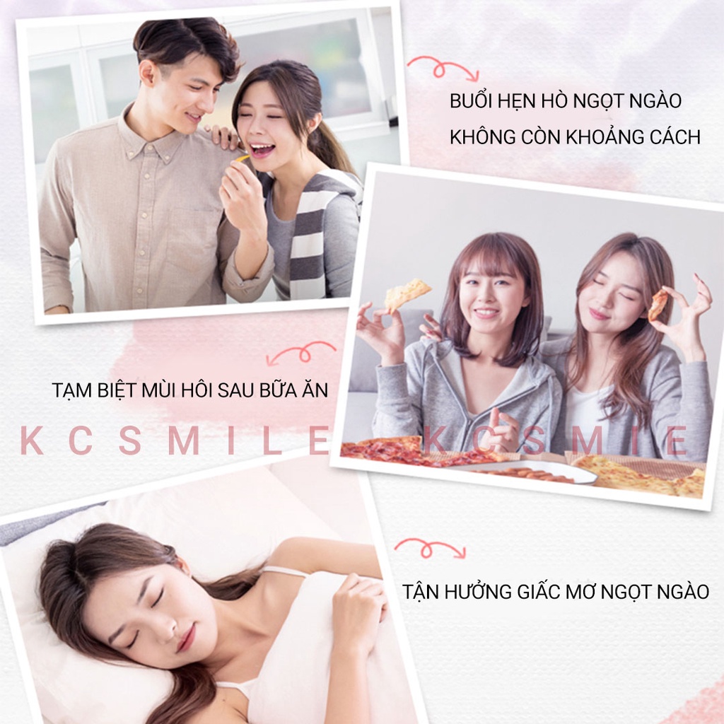 Nước súc miệng Crest quả đào White Lock làm trắng răng cho hơi thở thơm mát